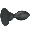 Mr Play - Plug Anal Avec Télécommande Vibration Noire